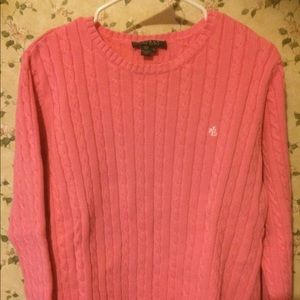 Ralph Lauren 100% Cotton cable knit sweater